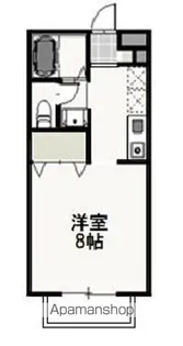 ベール花尻A【2階】の間取り