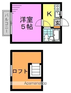 サンライズ阿佐ヶ谷【2階】の間取り