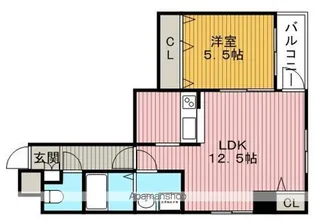 ルネス西緑丘【3階】の間取り