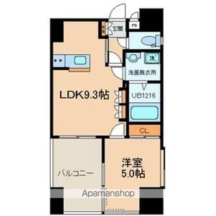 メゾン ド ばんらい【205号室号室】の間取り