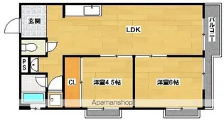 メゾンそれいゆ【4階】の間取り