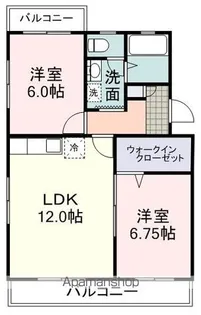 セントラルヒルズ【305号室】の間取り