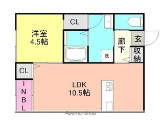 NUOVO B【2階】の間取り