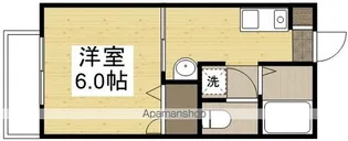 サンライズ吉備津A棟【2階】の間取り