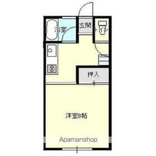 チョコパレス【202号室】の間取り