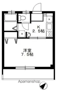 アンズハイム【1階】の間取り