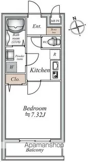 ドゥーエ四谷三丁目【5階】の間取り