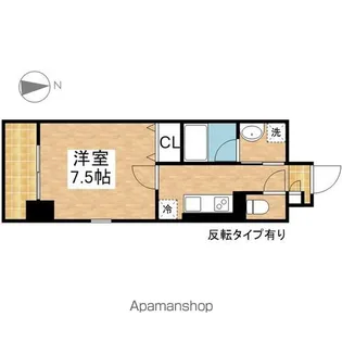ラルーチェ泉【4階】の間取り