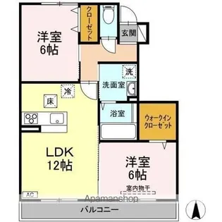 エントピア【1階】の間取り