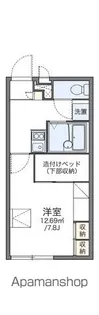 レオパレステラス花みずき【107号室】の間取り