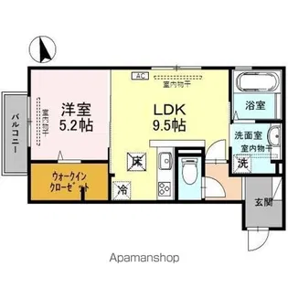 ルミナス【1階】の間取り