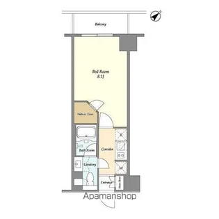 コンフォリア・リヴ碑文谷二丁目【5階】の間取り