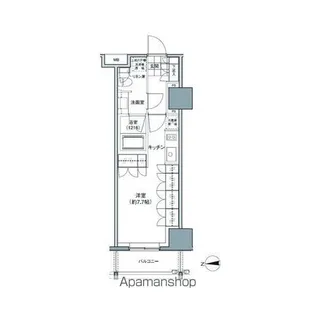 パークハビオ東中野【2階】の間取り