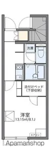 レオネクストメルベーユ川島【109号室】の間取り
