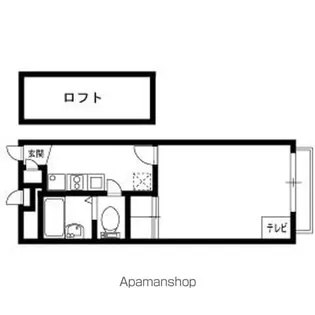レオパレスMIZUKASA【203号室】の間取り