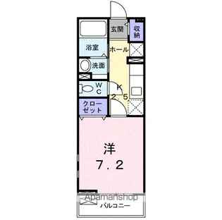 PLACIDO【1階】の間取り