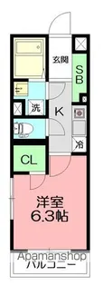 グランヒルズ【3階】の間取り