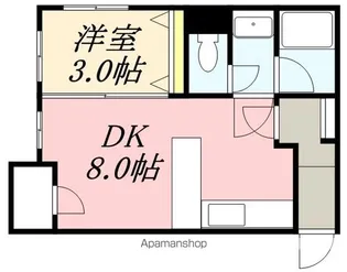 ピアパレス美原【205号室】の間取り