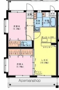 HIGHER SELF【3階】の間取り