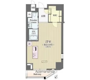 シュトラーレ神山町【12階】の間取り