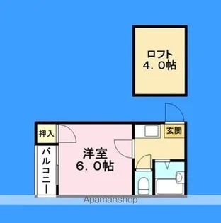 エクセル室見【103号室】の間取り