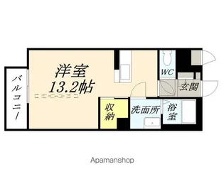 アンシャンテ厚生【3階】の間取り