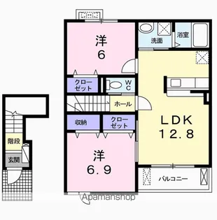 なの花Ⅱ【2階】の間取り
