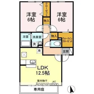 コンシェルジュ【1階】の間取り
