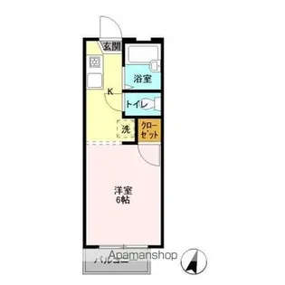 パルサイエンス【2階】の間取り