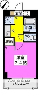 ハインズ浄水【5階】の間取り