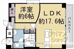 四条高倉スカイハイツ【713号室】の間取り