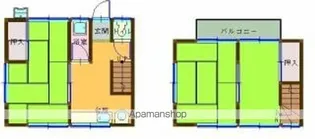 愛媛県松山市土居田町【一戸建】の間取り