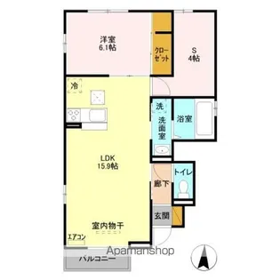 LUCENTE (ルチェンテ) II【1階】の間取り