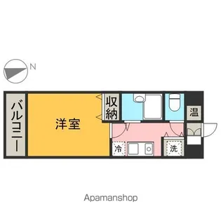 リエス尾頭橋【3階】の間取り