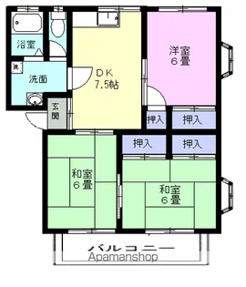 コンフォートK【2階】の間取り