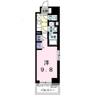 FLレジデンス1【4階】の間取り