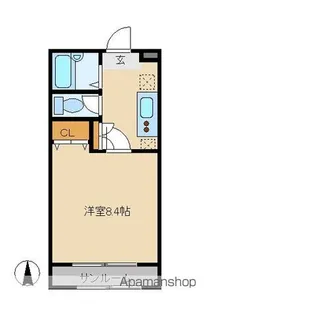 K2宮町ビル【2階】の間取り