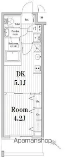東京都新宿区市谷鷹匠町【マンション】の間取り