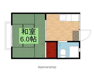 パナハイツ関根【203号室号室】の間取り