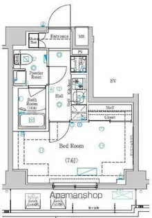 ラフィスタときわ台【4階】の間取り