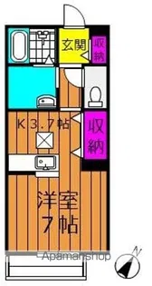 エルメゾン寿町【205号室号室】の間取り