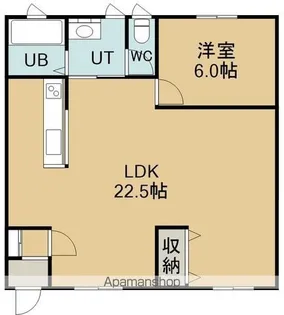 ガーデンASANO【1階】の間取り
