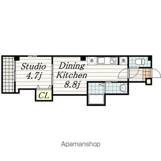 PRESENT A TOI【2階】の間取り