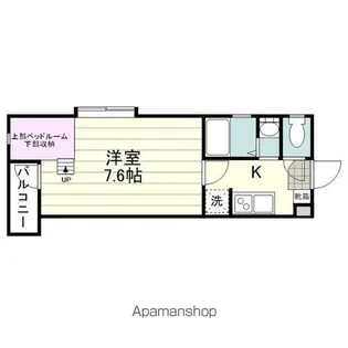 リアライズ・プレイス【405号室】の間取り