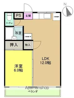 メゾン・ドJTS【102号室】の間取り