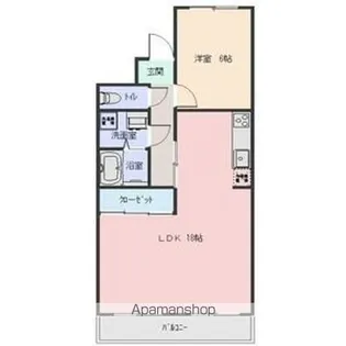 メゾン浪打【2階】の間取り