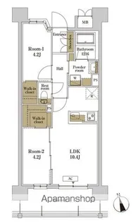 RJRプレシア川口【2階】の間取り