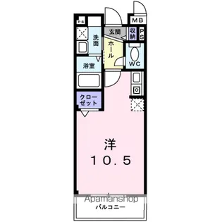 WEST【1階】の間取り