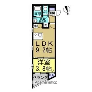 DIMOLTO新舞子【302号室】の間取り