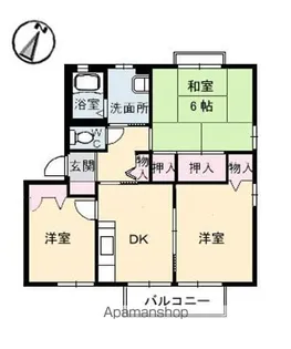 フォレスタ【2階】の間取り